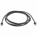 Patch Cord Cat 6 Booted Black 7.0 ft.