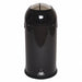 Wastebasket Round 10 gal Black