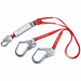 Shock-Absorbing Lanyard Red