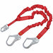 Shock-Absorbing Lanyard Red