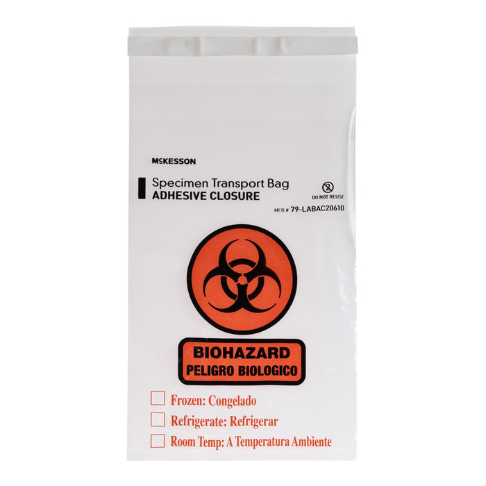 Specimen Transport Bag with Document Pouch