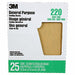 Sandpaper Oxide Aluminum PK25