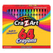 CRAYON,64/PK,AST