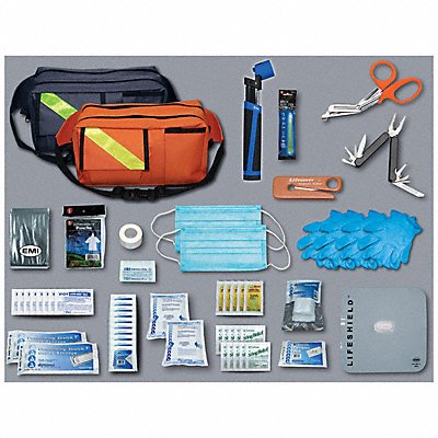 Trauma Kit 10 D 6 H 5 W Black