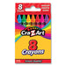 CRAYON,8/PK,AST