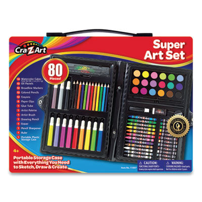 KIT,ART SET,80 PIECE