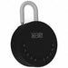 Lock Box Padlock Combination 4.7 H Black