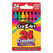 CRAYON,24/PK,AST