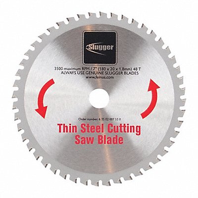 Circular Saw Blade 7 in Blade 48 Teeth