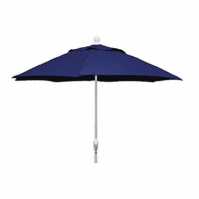 Patio Umbrella CrnkW/Navy Blue 7.5 ft.