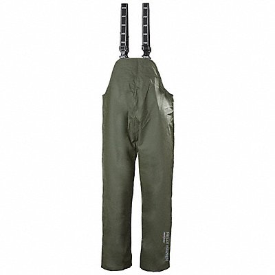 Rain Bib Overall Unrated Green 2XL