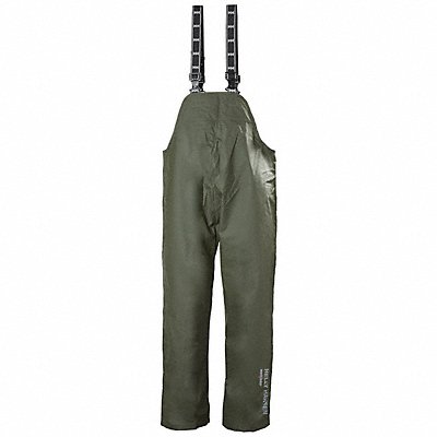 Rain Bib Overall Unrated Green L