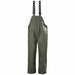 Rain Bib Overall Unrated Green L