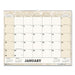 CALENDAR,MONTHLY, WALL