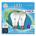 BULB,DL,75W,A19,2/PK