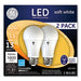 BULB,SW,100W,A19,2/PK