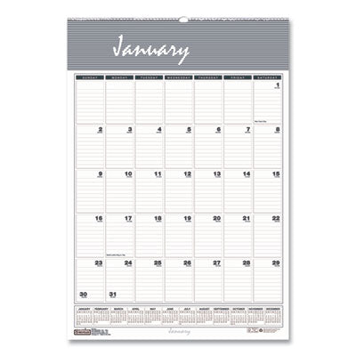 CALENDAR,WALL,MLY,12X17