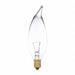 Bulb Incandescent 15W CA10 Candelabra Ba