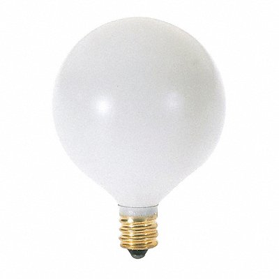 Bulb Incandescent 15W G16 1/2 Candelabra