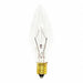 Bulb Incandescent 25W B8 Candelabra Base