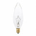 Bulb Incandescent 25W BA9 1/2 Candelabra