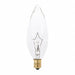 Bulb Incandescent 25W BA9 1/2 Candelabra