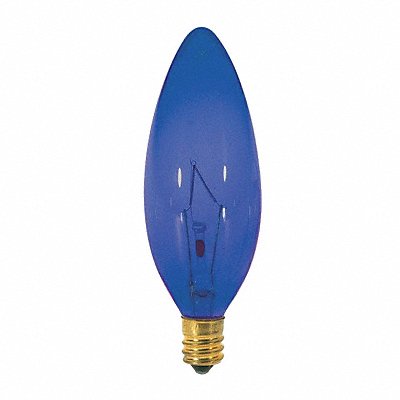 Bulb Incandescent 25W BA9 1/2 Candelabra