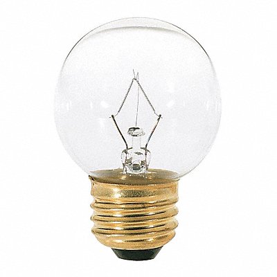 Bulb Incandescent 25W G16 1/2 Medium Bas