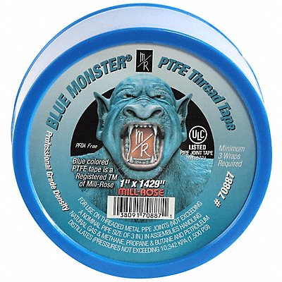 Thread Sealant Tape 1 in Blue 1 429 in