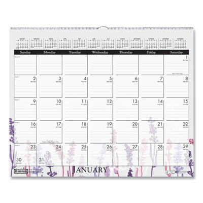 CALENDAR,WALL,WLDFLWR,AST