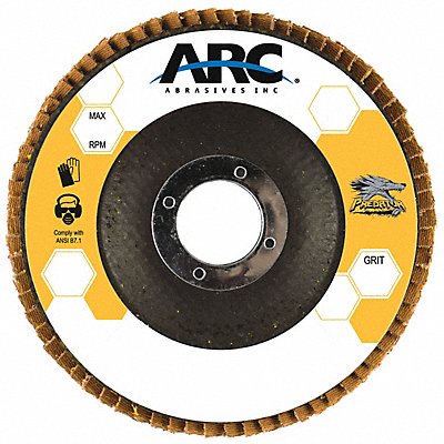Flap Disc 40 Grit 7in.dia Predator 7/8in
