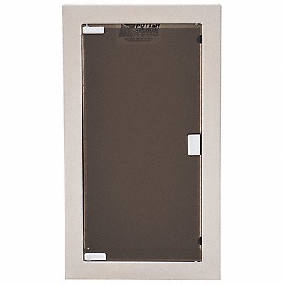 Fire Extinguisher Cabinet Silver SS