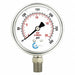 Pressure Gauge Liquid Filled 2 300 psi