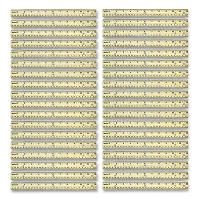 RULER,12",BRN,36/BX