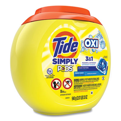 DETERGENT,POD,OXI,33OZ