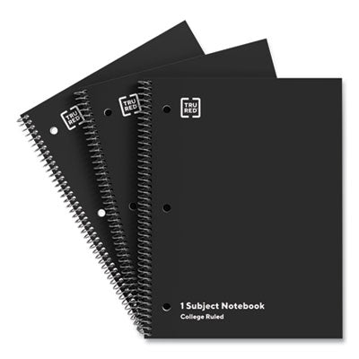 NOTEBOOK,8.5X11,3PK,BK