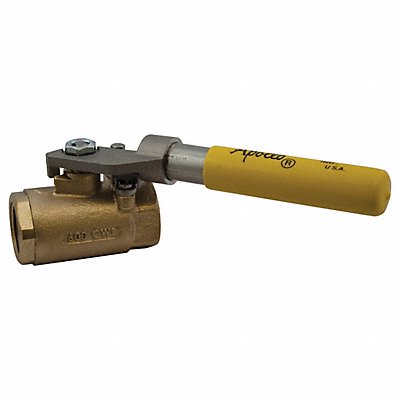 Bronze Ball Valve Inline FNPT 2 in