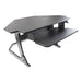 WORKSTATION,SIT-STAND,BK