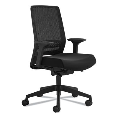 CHAIR,DELUXE TASK,BK