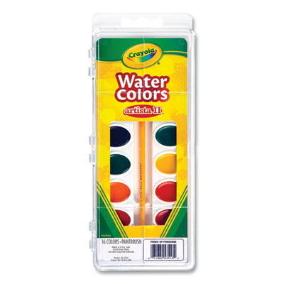 PAINT,WATERCOLORS SET,AST