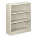 BOOKCASE,METL,41X34.5,LGY