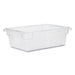 BOX,6" DEEP FOOD,CLR