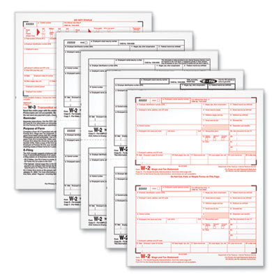 FORM,W-2,LASER-4PRT 50/PK