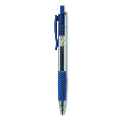 PEN,GEL,CLR BARL,0.7MM.BE