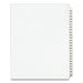 INDEX,SIDE TAB 126-150WHT