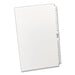 DIVIDER,LGL SD TB,A-Z,WHT