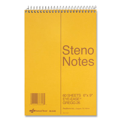 PAD,STENO,GREGG,60 SH,GN