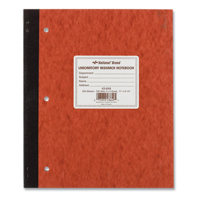 NOTEBOOK,LAB,11X9.25100ST