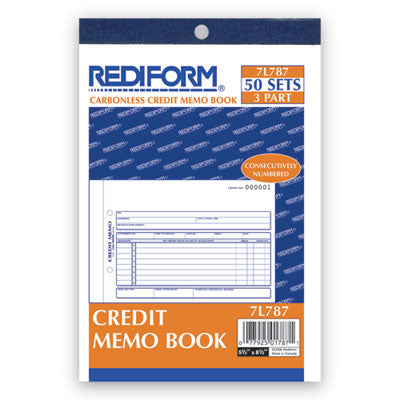 BOOK,CREDIT MEMO TRI