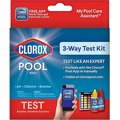 Clorox 3 Way Test Kit 0.75 fl oz Liquid